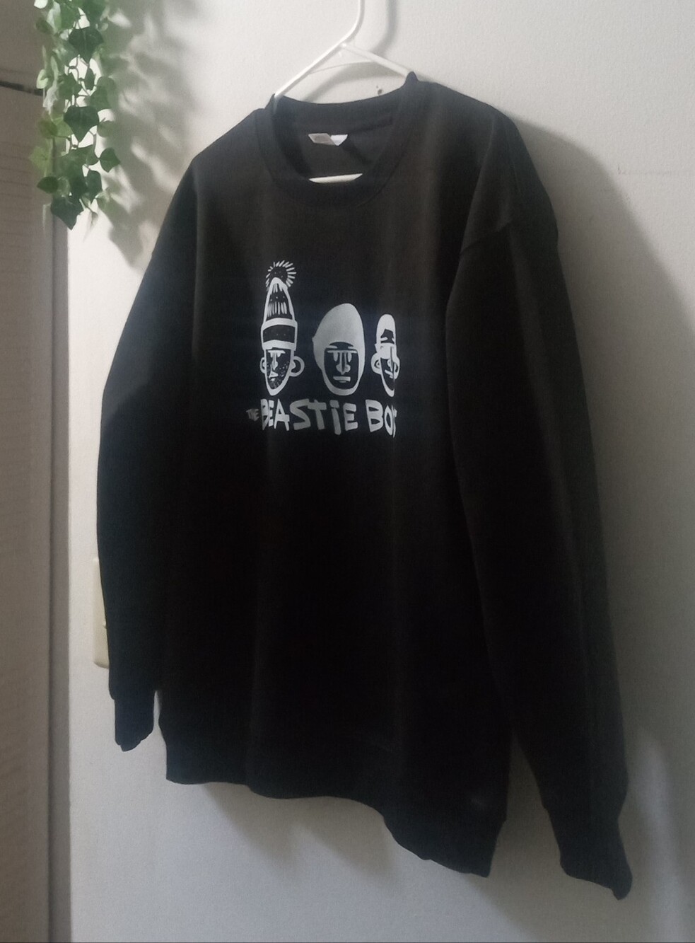 Beastie Boys Black Graphic Crewneck Sweater